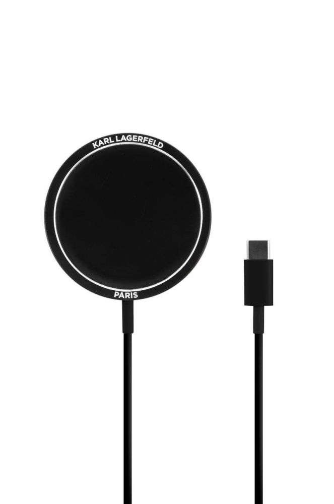 індуктивний зарядний пристрій Karl Lagerfeld колір чорний