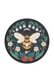 Тримач та підставка для телефону Popsockets Bee Boho колір чорний Тримач та підставка для телефону Popsockets Bee Boho колір чорний