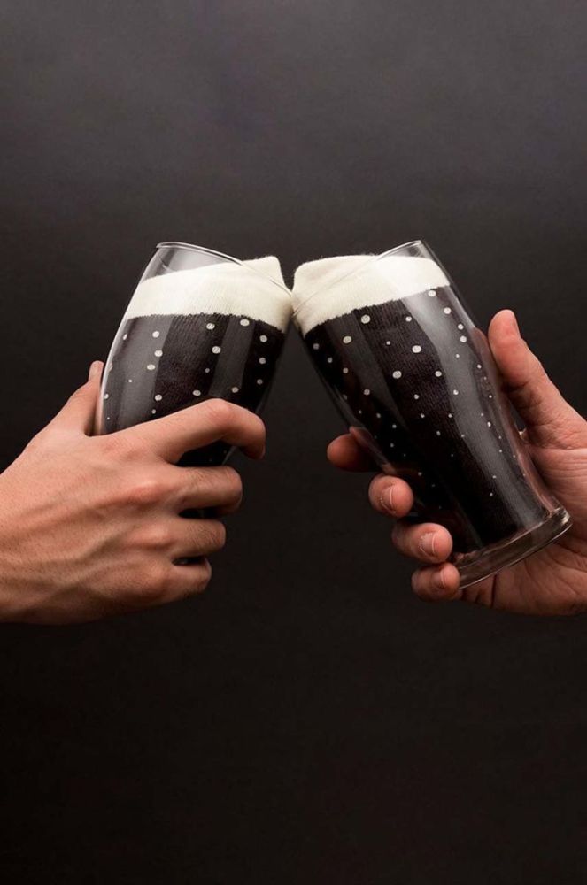Шкарпетки в бляшанці Luckies of London Stout Beer колір барвистий фото 7