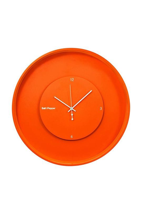 Настінний годинник S|P Collection zone колір помаранчевий