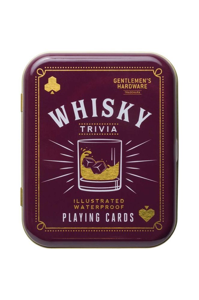 Ігрові карти Gentelmen's Hardware Whisky колір барвистий