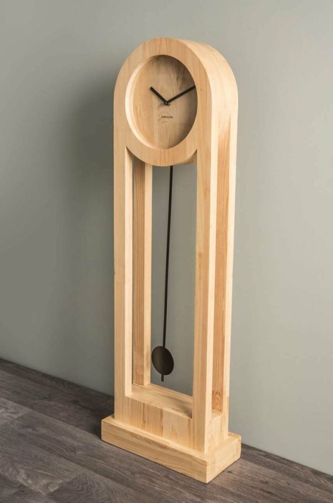 Годинник Karlsson Lena Pendulum колір бежевий фото 3