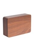 Будильник Karlsson LED Square колір коричневий