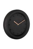 Настінний годинник Karlsson Petra колір чорний
