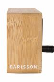 Будильник Karlsson LED Tube колір бежевий Будильник Karlsson LED Tube колір бежевий