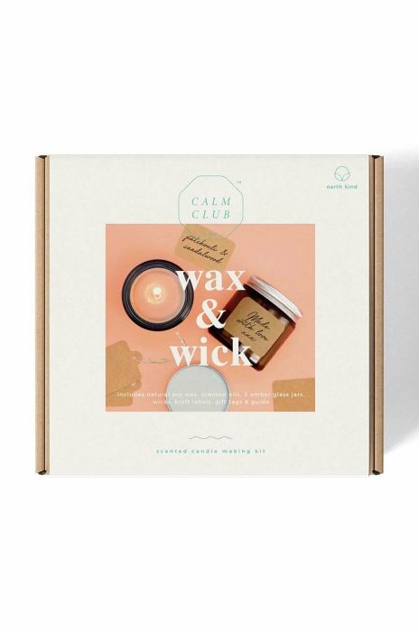 Набір для виготовлення свічок Luckies of London Calm Club Wax & Wick колір барвистий Набір для виготовлення свічок Luckies of London Calm Club Wax & Wick колір барвистий
