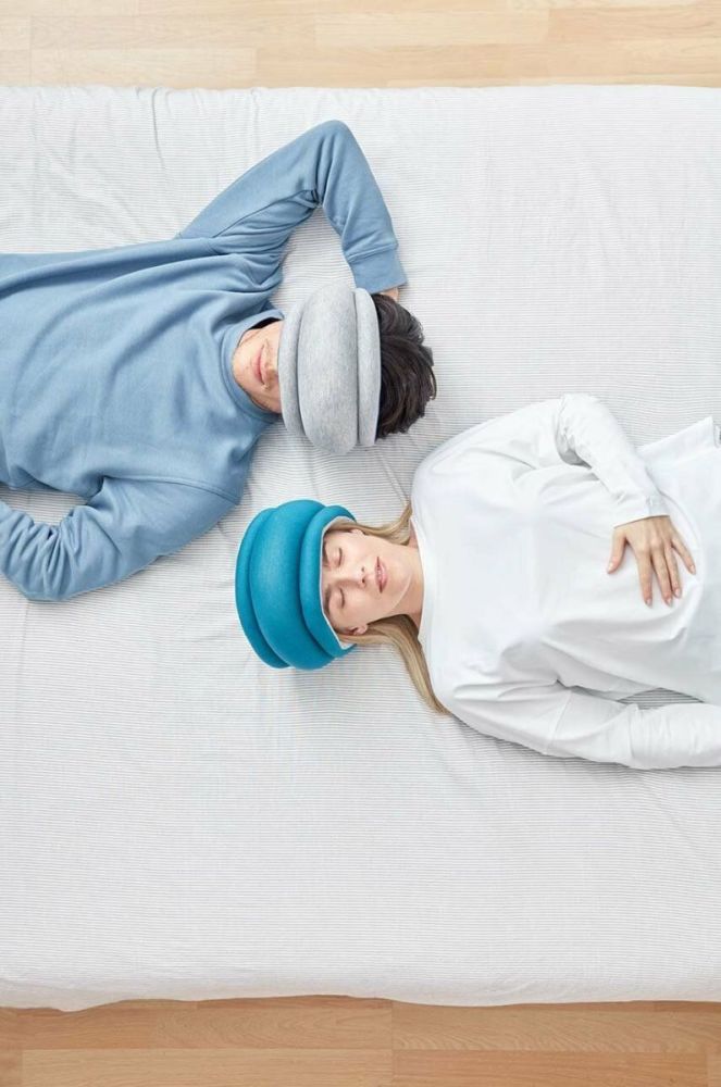 Багатофункціональна подушка Ostrichpillow Light колір блакитний (3002379) фото 5