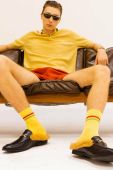 Шкарпетки Eat My Socks Spaghetti Rigati колір барвистий Шкарпетки Eat My Socks Spaghetti Rigati колір барвистий