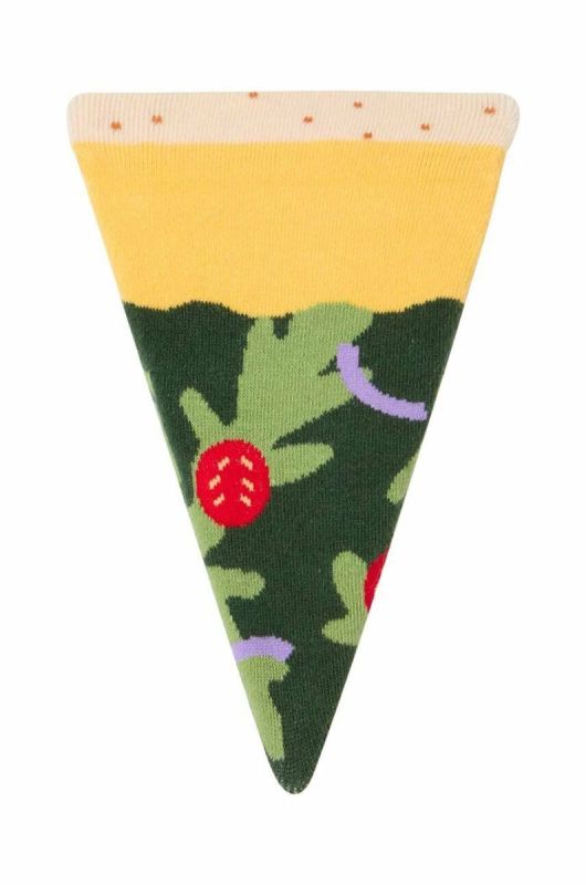 Шкарпетки Eat My Socks Pizza Vegan колір барвистий фото 2