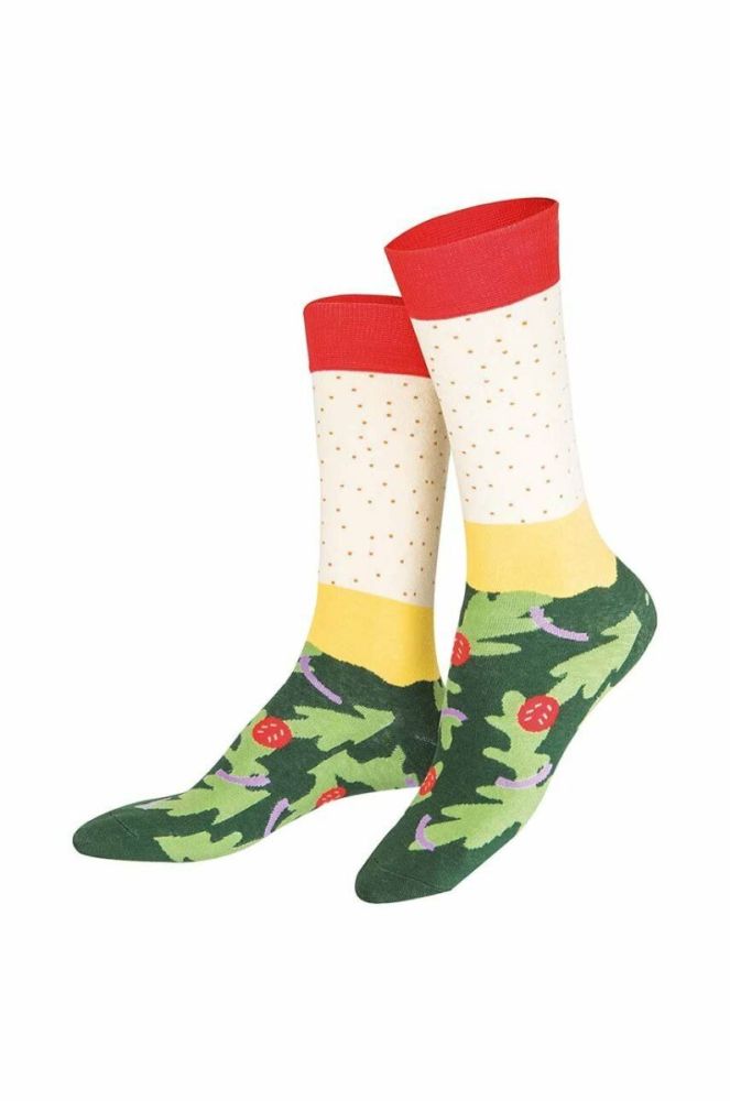 Шкарпетки Eat My Socks Pizza Vegan колір барвистий фото 3