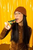 Шкарпетки Eat My Socks Pizza Vegan колір барвистий Шкарпетки Eat My Socks Pizza Vegan колір барвистий