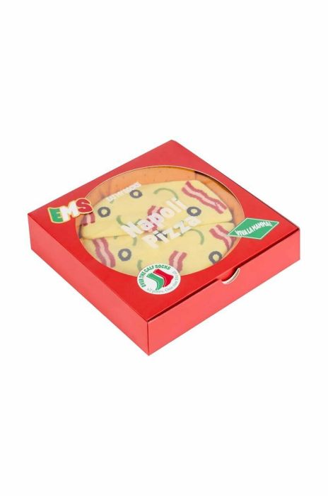 Шкарпетки Eat My Socks Napoli Pizza 2-pack колір барвистий Шкарпетки Eat My Socks Napoli Pizza 2-pack колір барвистий