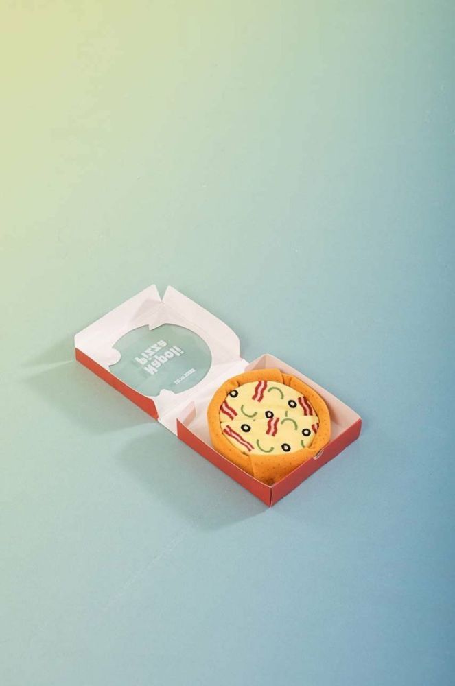 Шкарпетки Eat My Socks Napoli Pizza 2-pack колір барвистий фото 6