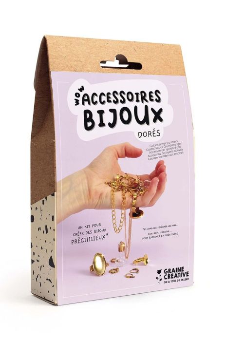 Набір для створення прикрас Graine Creative Coffert Apprets Bijoux колір барвистий