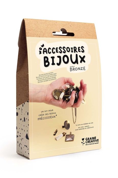 Набір для створення прикрас Graine Creative Coffret Apprets Bijoux колір барвистий