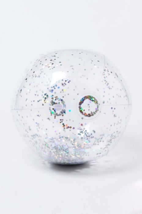 Пляжний м'яч SunnyLife Glitter колір прозорий Пляжний м'яч SunnyLife Glitter колір прозорий