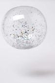 Пляжний м'яч SunnyLife Glitter колір прозорий Пляжний м'яч SunnyLife Glitter колір прозорий