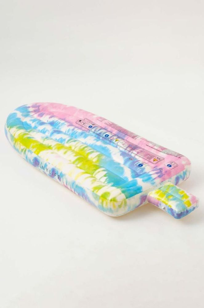 Надувной матрас для плавания SunnyLife Ice Pop Tie Dye цвет красочный фото 2