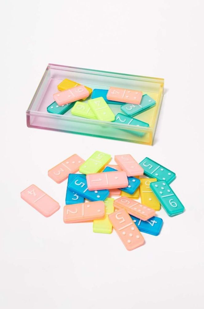 Гра "доміно" SunnyLife Lucite Dominoes Aurora колір барвистий фото 3