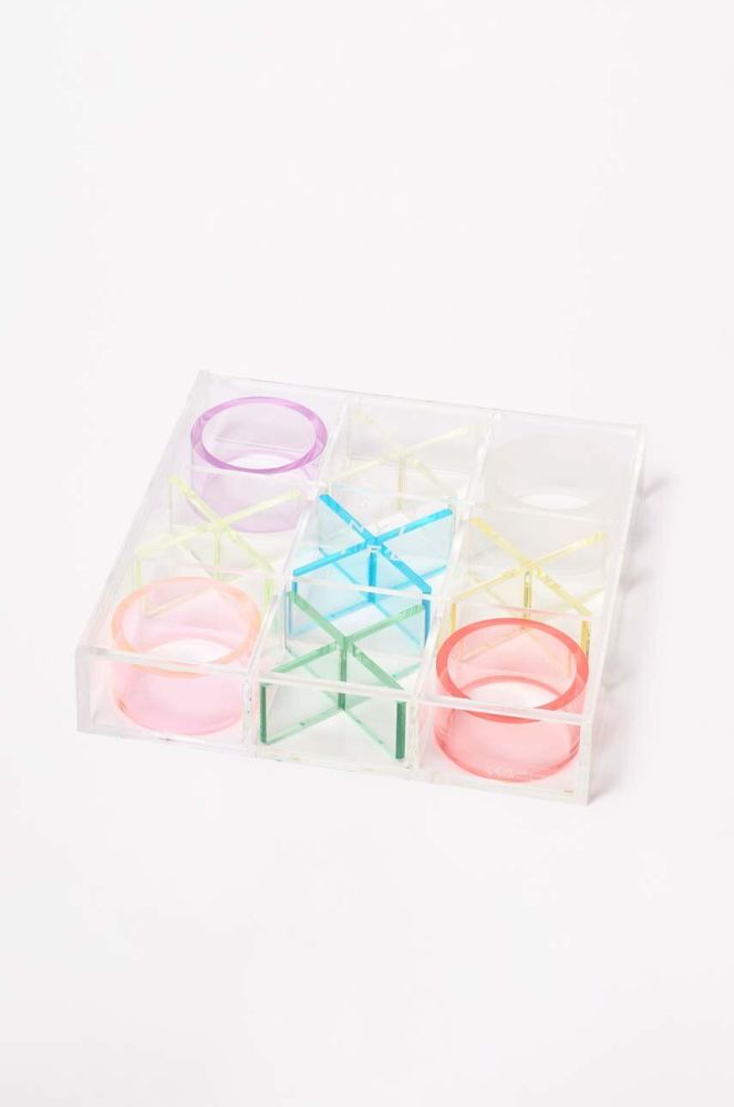 Гра SunnyLife Lucite Tic Tac Toe Aurora колір барвистий