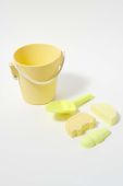 Набір іграшок для пісочниці SunnyLife Silicone Bucket & Spade Set 5-pack колір жовтий
