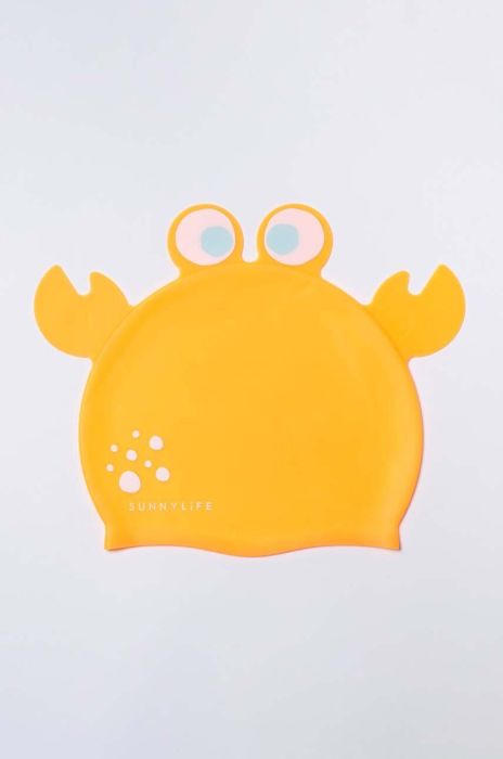 Дитяча шапка для плавання SunnyLife Sonny the Sea Creature колір помаранчевий Дитяча шапка для плавання SunnyLife Sonny the Sea Creature колір помаранчевий