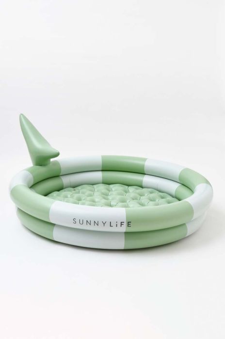 Надувний басейн SunnyLife Shark Tribe колір барвистий Надувний басейн SunnyLife Shark Tribe колір барвистий