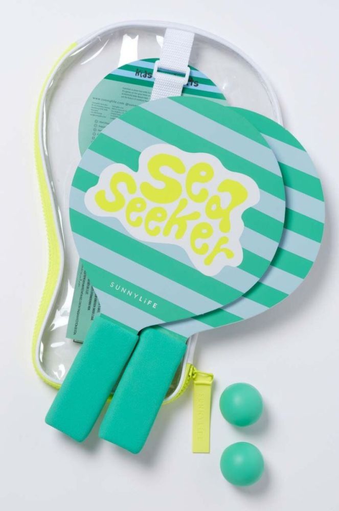Ракетки та м'ячики для пляжного тенісу SunnyLife Sea Seeker Dip Dye колір барвистий фото 2