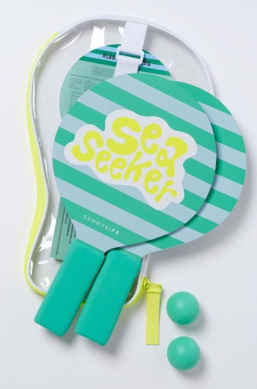 Ракетки та м'ячики для пляжного тенісу SunnyLife Sea Seeker Dip Dye колір барвистий фото 2