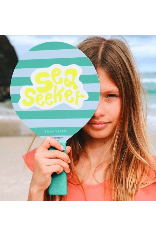 Ракетки та м'ячики для пляжного тенісу SunnyLife Sea Seeker Dip Dye колір барвистий фото 4