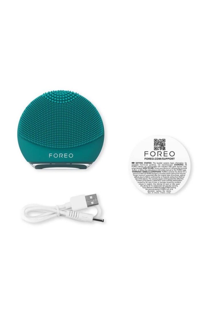 Щітка для масажу та очищення шкіри обличчя FOREO LUNA™ 4 Go колір зелений (3180110)