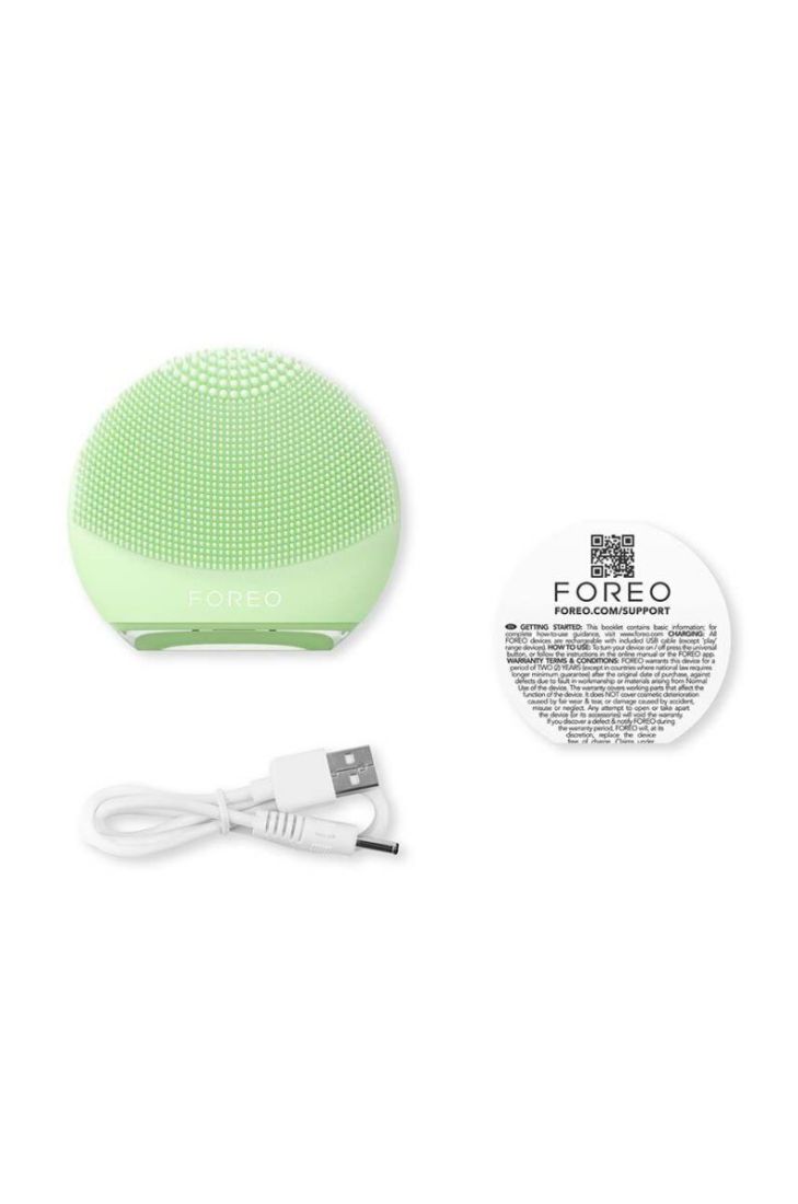 Щітка для масажу та очищення шкіри обличчя FOREO LUNA™ 4 Go колір зелений (3178984)