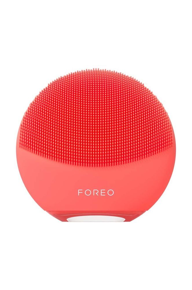 Двосторонній масажер для очищення шкіри обличчя FOREO LUNA™ 4 mini колір помаранчевий