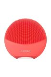 Двосторонній масажер для очищення шкіри обличчя FOREO LUNA™ 4 mini колір помаранчевий