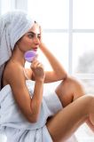Двосторонній масажер для очищення шкіри обличчя FOREO LUNA™ 4 Mini колір фіолетовий (3177857)