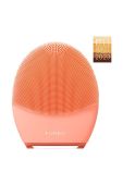 Щітка для очищення та зміцнення шкіри обличчя FOREO LUNA™ 4 Balanced Skin колір помаранчевий