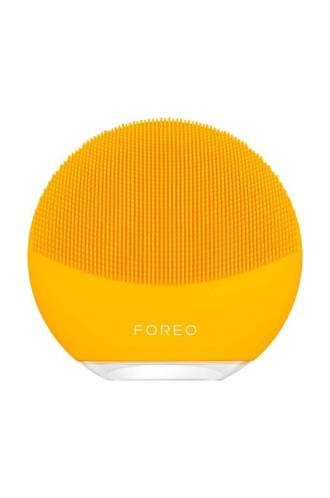 Щітка для масажу та очищення шкіри обличчя FOREO LUNA™ Mini 3 колір жовтий (3178534)