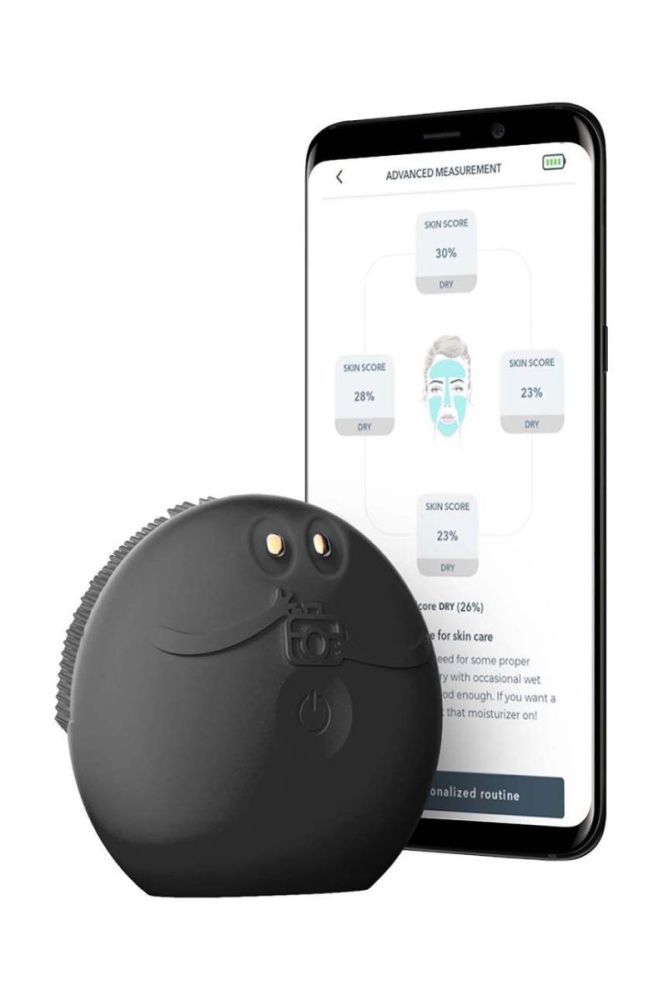 Устройство для разумного анализа и очистки кожи лица FOREO LUNA™ Play Smart 2 цвет черный (3195139) фото 3