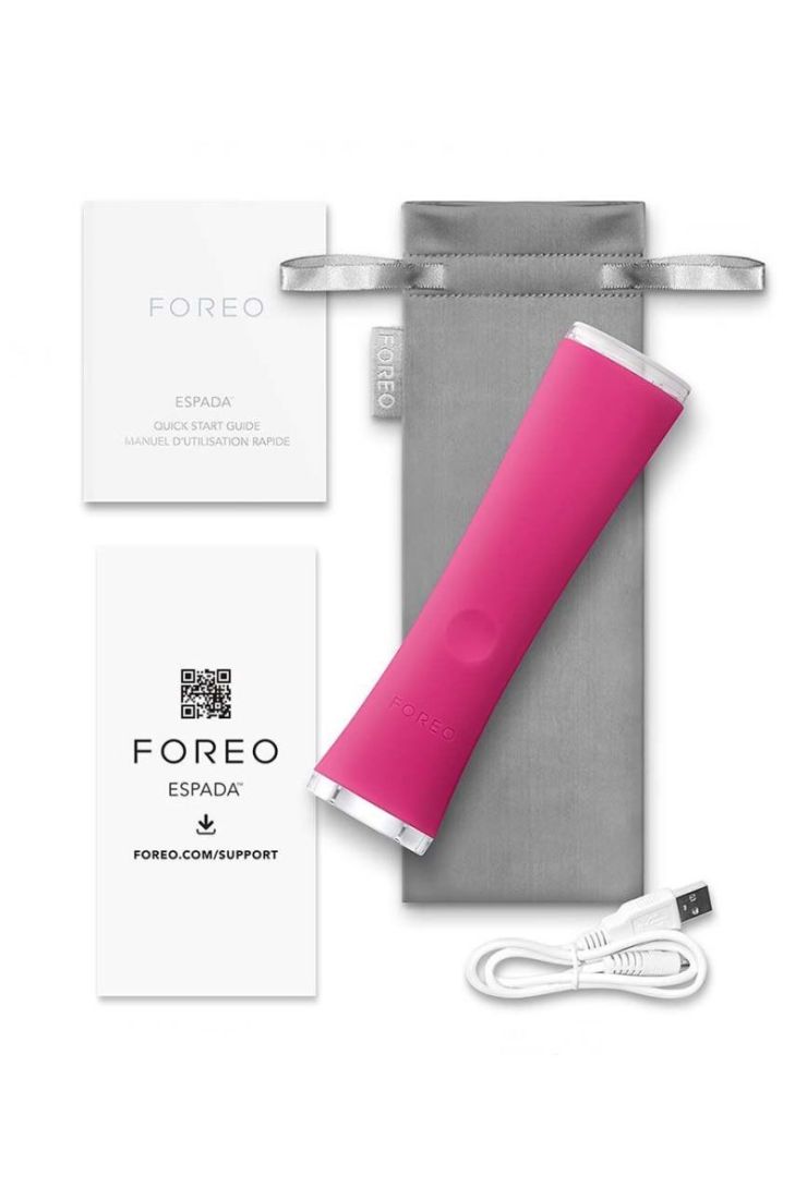 Пристрій для лікування висипань за допомогою синього світла led FOREO ESPADA™ колір фіолетовий