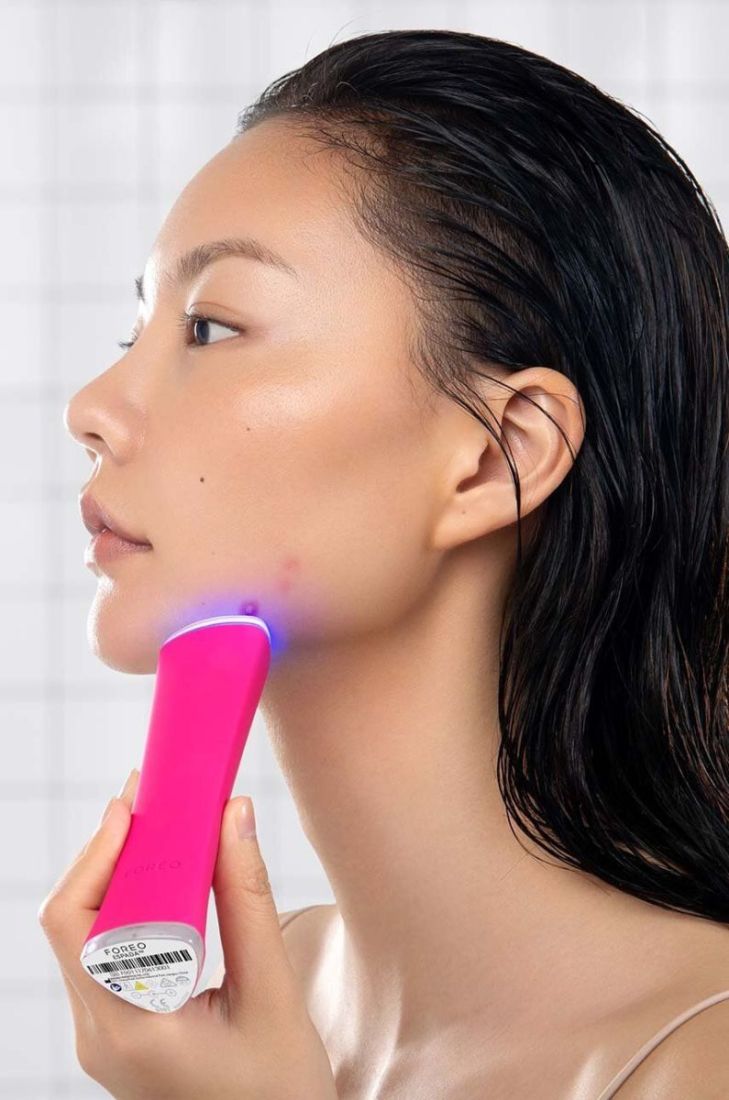 Пристрій для лікування висипань за допомогою синього світла led FOREO ESPADA™ колір фіолетовий
