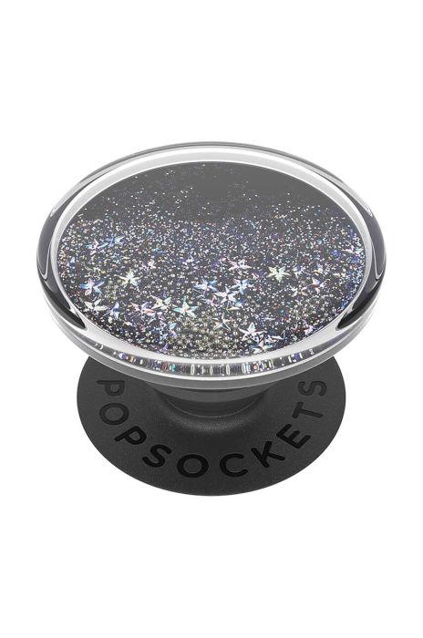 Тримач та підставка для телефону Popsockets Tidepool Starring Silver колір барвистий Тримач та підставка для телефону Popsockets Tidepool Starring Silver колір барвистий