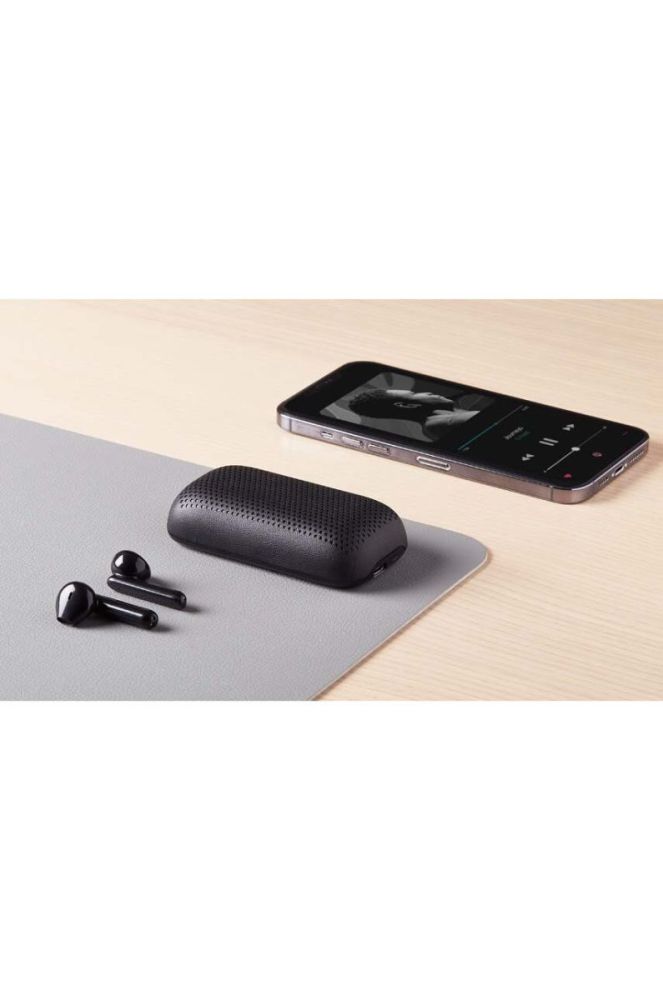 Бездротові навушники Lexon Speakerbuds колір чорний фото 8