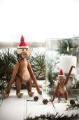 Декорація Kay Bojesen Monkey mini колір барвистий