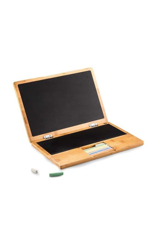 Крейдяна дошка Donkey Laptop I-Wood колір барвистий