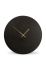 Настінний годинник S|P Collection Zone колір чорний