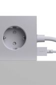 Магнітний зарядний куб Avolt Square 1, 2 x USB, 1,8 m колір сірий (3503111)