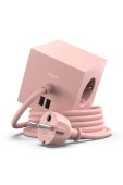 Магнітний зарядний куб Avolt Square 1, 2 x USB, 1,8 m колір рожевий (3503112)