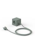 Магнітний зарядний куб Avolt Square 1, 2 x USB, 1,8 m колір зелений (3503113)