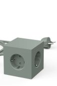 Магнітний зарядний куб Avolt Square 1, 2 x USB, 1,8 m колір зелений (3503113)