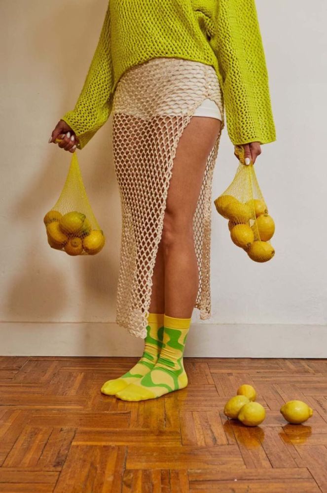 Шкарпетки Eat My Socks Fresh Lemons 2-pack колір барвистий фото 6